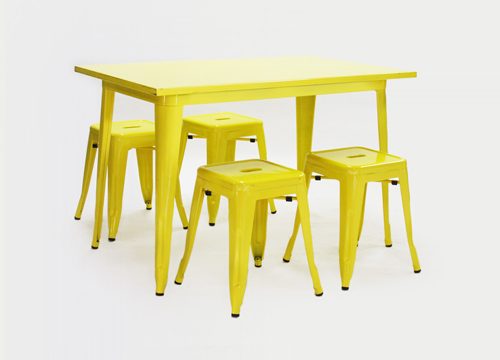 Ariana Dining Set Complete with Low Stools