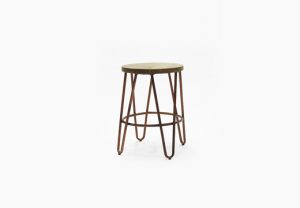 Copper Low Hairpin Stool