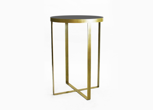 Gold Art Deco High Table