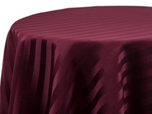 Satin Stripe Burgundy 666