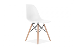 White Modern Quad Pod Chair