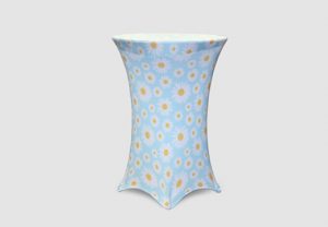 Themed Daisy Print Pod Table
