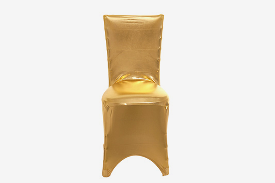 Metallic Gold Chair Cover