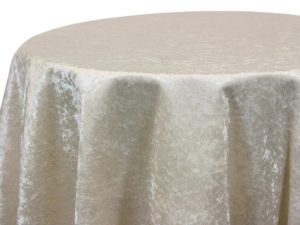 Crushed Velour Ivory 001