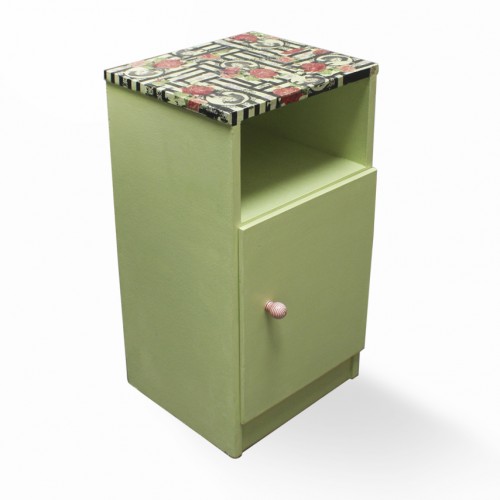 Vintage Lime Side Table