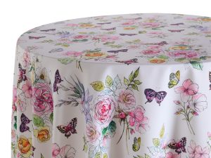 Peonia Pink linen