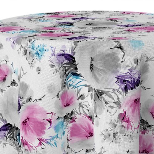 Vintage Floral White 135
