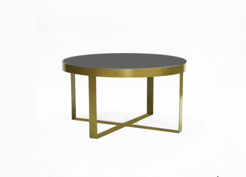 Gold Art Deco Coffee Table