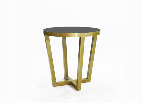 Gold Art Deco Dining Table