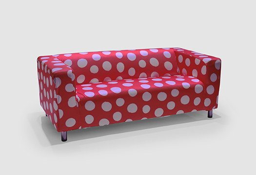 Themed Sofa Polka Dot