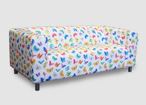 Butterfly Print Sofa
