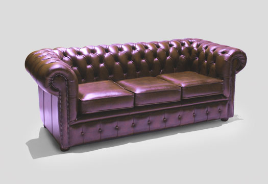 Tan chesterfield Sofa