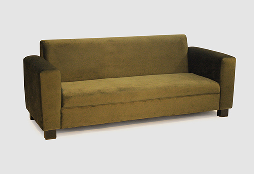 Green Suede Sofa
