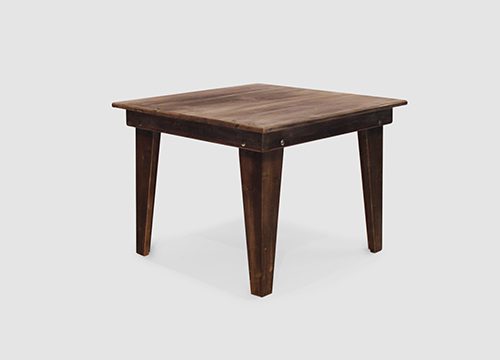 Greywash Square Table