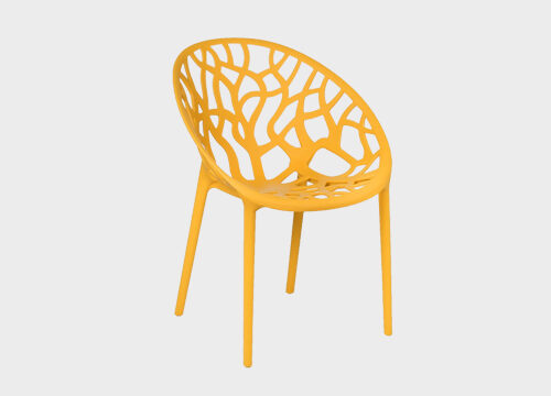 Orange/Mustard Ores Chair