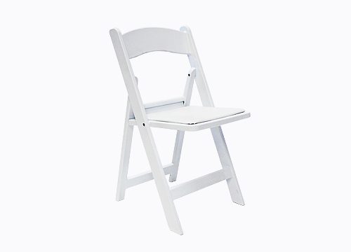 White Outdoor Wedding/Picnic Chair