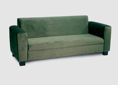 Green Suede Sofa