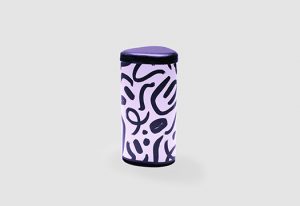 printed branded pod stool