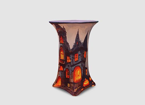 Themed Halloween Pod Table