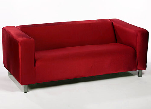 Red Spandex Sofa