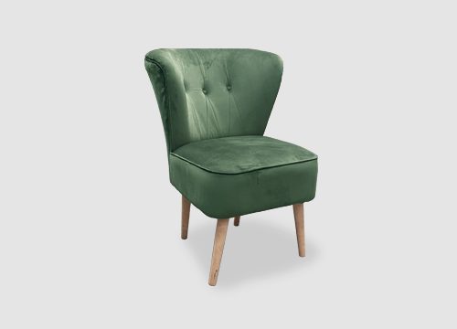 Green Suede Chair