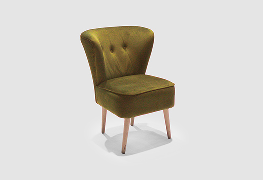 Green Suede Chair